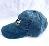 Embroidered Whaletail Logo - Adjustable Low Profile Cap