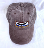 Embroidered Whaletail Logo - Adjustable Low Profile Cap