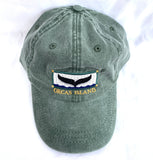Embroidered Whaletail Logo - Adjustable Low Profile Cap