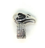 Heavy Statement Vulture Skull Ring