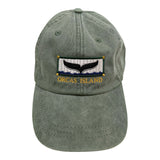Embroidered Whaletail Logo - Adjustable Low Profile Cap