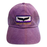 Embroidered Whaletail Logo - Adjustable Low Profile Cap